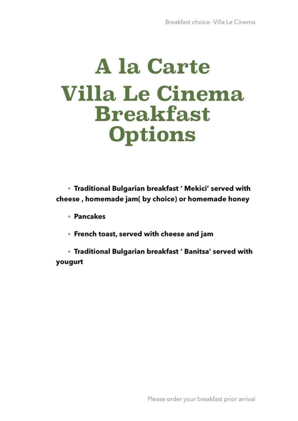 Villa Le Cinema Shiroki Dol Exteriör bild